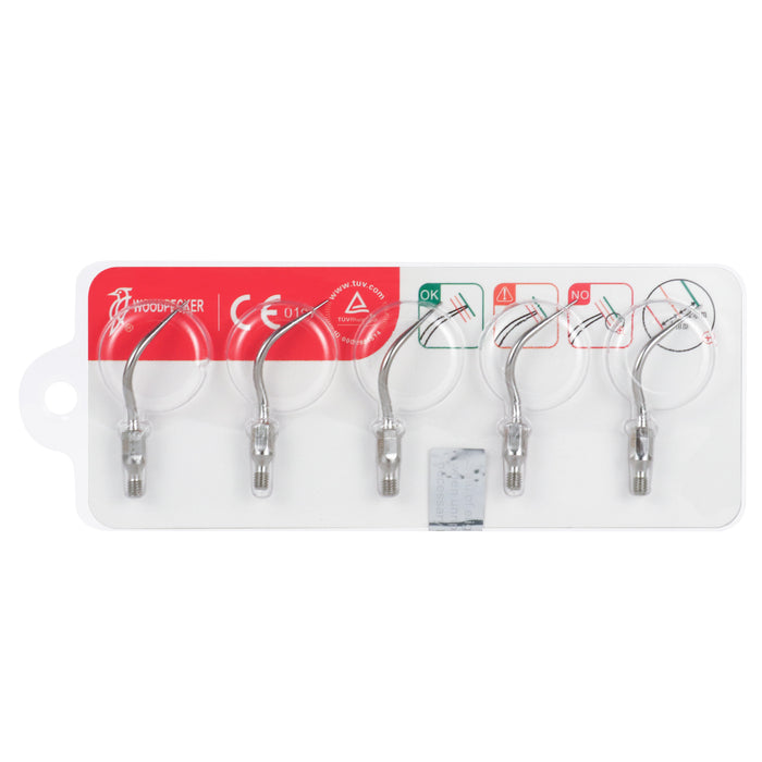 Woodpecker GK7 Scaler Tips 5pcs/Set - JMU DENTAL INC