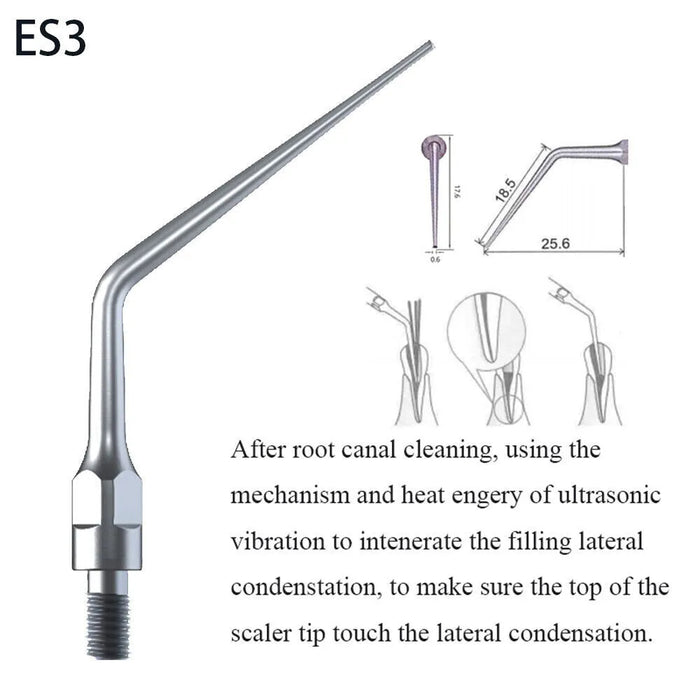 Woodpecker ES3 Ultrasonic Scaler Tips 5pcs/Set