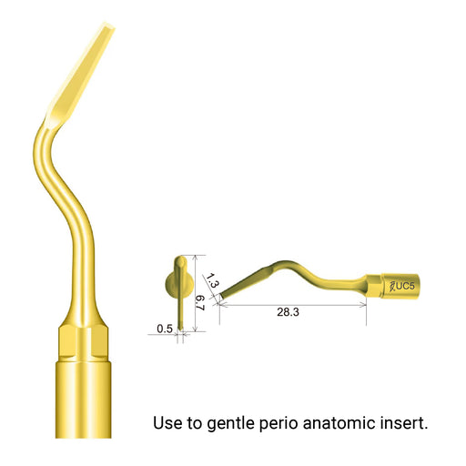 Woodpecker UC5 Piezo Bone Surgery Tip 1PC - JMU DENTAL INC