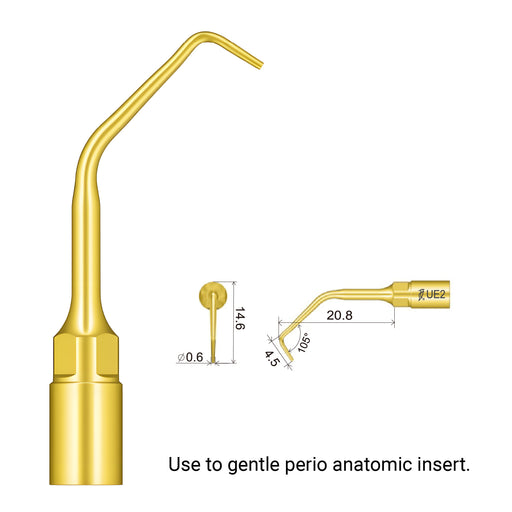 Woodpecker UE2 Piezo Bone Surgery Tip 1PC - JMU DENTAL INC