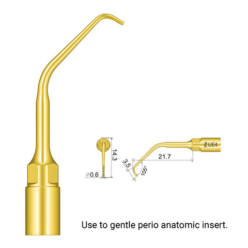 Woodpecker UE4 Piezo Bone Surgery Tip 1PC - JMU DENTAL INC