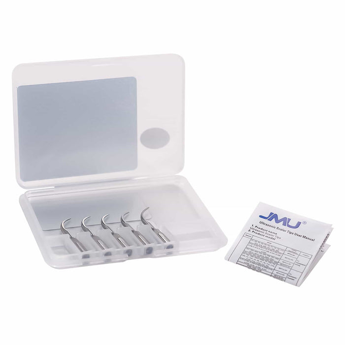 JMU Dental Ultrasonic Scaler Tips 5pcs/box Compatible with EMS/Woodpecker - JMU DENTAL INC