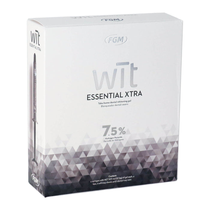 FGM Wit Essential Take-Home 7.5% Hydrogen Peroxide Whitening Kit - JMU DENTAL INC