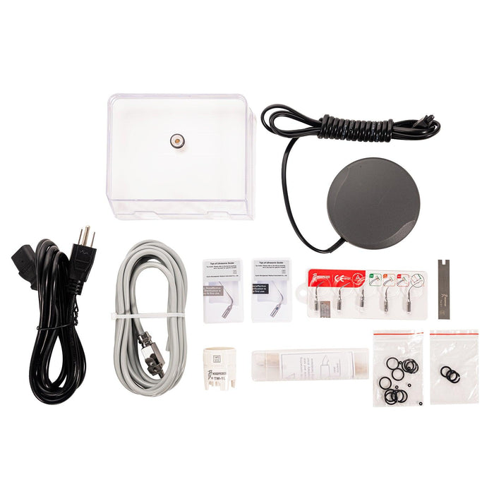 Woodpecker Dental U600 LED Ultrasonic Piezo Scaler HW-6 Handpiece 7 Tips Scaling+Perio+Endo - JMU DENTAL INC