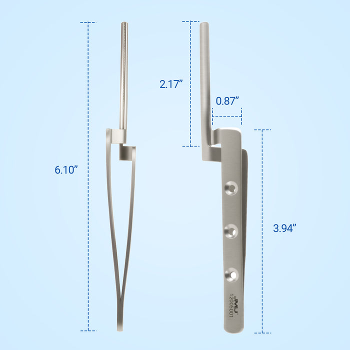 JMU Articulating Paper Forceps - 6Inch Stainless Steel 1pc/pack - JMU DENTAL INC