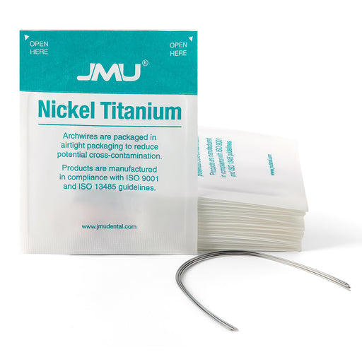 JMU Nickel Titanium Archwire Expanded Rectangular 10/Pk - JMU DENTAL INC