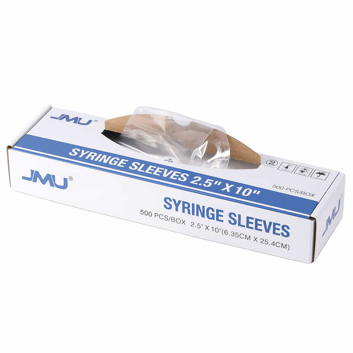JMU Disposable Dental 3-Way Air Water Syringe Sleeves Clear Plastic Protective Cover 500/Box - JMU DENTAL INC