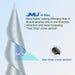 JMU HAND USE FILES, H-FILES, Nickel Titanium, #15,#20,#25,#30,#35,#40(25mm) ,6pcs/Pk - JMU Dental