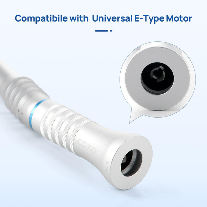COXO CX235-2S Low-speed Handpiece, 1:1 External, Straight Handpiece, Surgical Operation, 20¡ Straight Head, Max.40,000rpm. #S-2S - JMU Dental