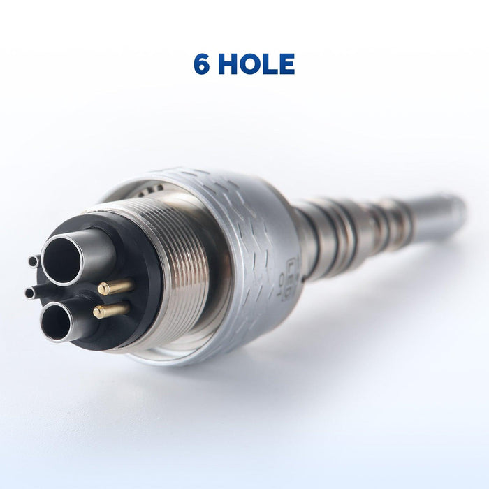 COXO Dental High Speed Handpiece - Fiber Optic LED, KaVo MULTIflex Coupling, 6-Pin, Autochuck