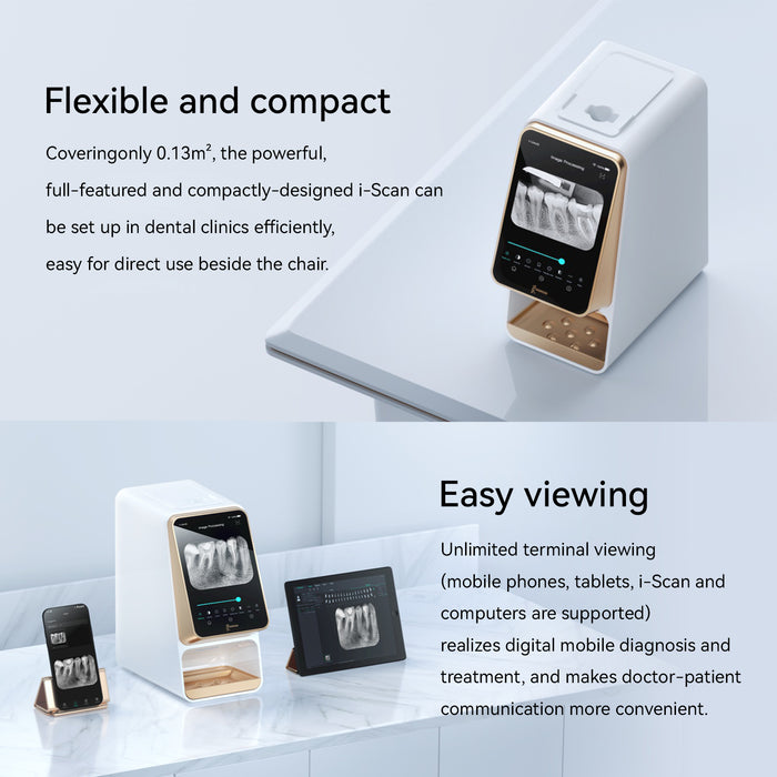 Woodpecker Wireless i-Scan Imaging Plate Scanner Touch Screen Free Software - JMU DENTAL INC