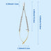 JMU Surgical Gum Tissue Scissors Serrated Straight/Curved Stainless Steel 1pc/pack - JMU DENTAL INC