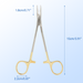 JMU Needle Holder - 5.9 Inch Straight Stainless Steel 1pc/pack - JMU DENTAL INC