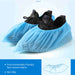 JMU Dental Disposable Shoe Covers Non Slip Elastic Opening 100/Bag - JMU DENTAL INC