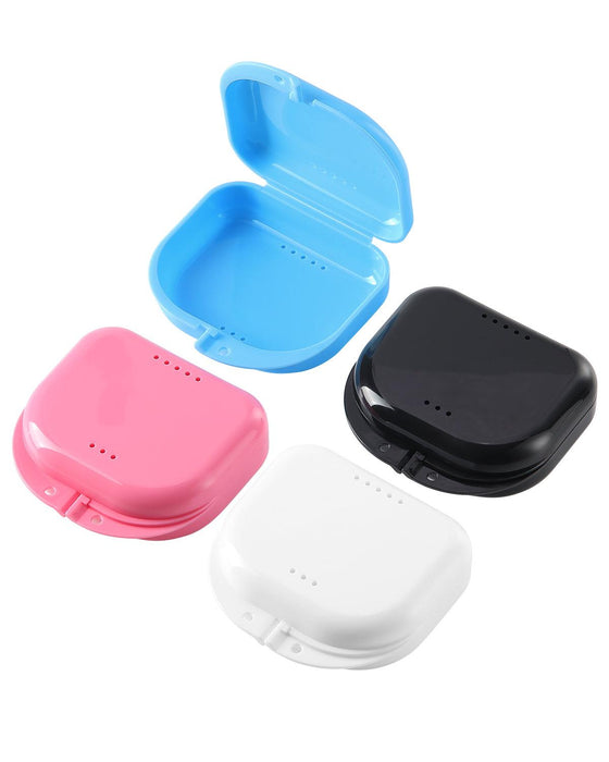 JMU Denture Storage Retainer Case with Vent Holes - JMU DENTAL INC