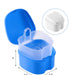 JMU Apple Shape Denture Box with Strainer 2Pcs/Pack - JMU DENTAL INC