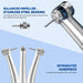 COXO CX207-B Mini Head High-speed Air Turbine Handpiece, 390,000~485,000rpm, 1-port spray, 4-hole coupler. # H03-MP4 - JMU Dental