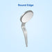 JMU #5 Mouth Mirror Heads Double-sided Glass Mouth Mirror Stainless Steel 6pcs/pack - JMU DENTAL INC