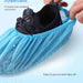JMU Dental Disposable Shoe Covers Non Slip Elastic Opening 100/Bag - JMU DENTAL INC