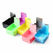 Seven color dental lab pans for organized workflow management - JMU DENTAL INC