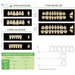 JMU Dental Acrylic Resin Denture Teeth 112Pcs- - JMU DENTAL INC