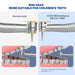 COXO CX207-B Mini Head High-speed Air Turbine Handpiece, 390,000~485,000rpm, 1-port spray, 4-hole coupler. # H03-MP4 - JMU Dental