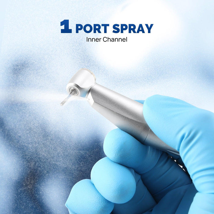 COXO CX235-1B Low-speed Electric Handpiece, 1:1 Inner Channel, Contra Angle, Max.40,000rpm, Push Button, for CA burs ¯2.35mm. #C-1B - JMU Dental