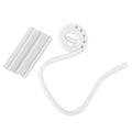 JMU Dental Coiled Saliva Ejectors Each Bag with 3 Adaptors 100pcs/Bag - JMU DENTAL INC