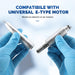 COXO CX235-2B Low-speed Electric Handpiece, 1:1 Inner Channel, Straight Handpiece, Max.40,000rpm. #S-2B - JMU Dental
