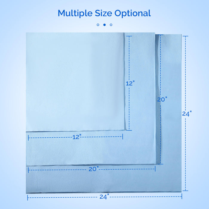 JMU CSR Wraps Autoclave Sterilization Wrap Sheets Crepe Paper 100pcs/ bag - JMU DENTAL INC