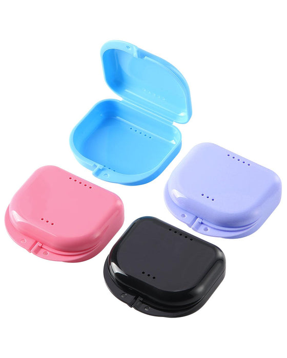 JMU Denture Storage Retainer Case with Vent Holes - JMU DENTAL INC