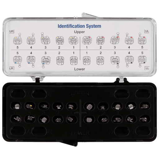 JMU Self-Ligating Brackets， Hook on 3,4,5 - X Series (3G),20pcs/set - JMU Dental