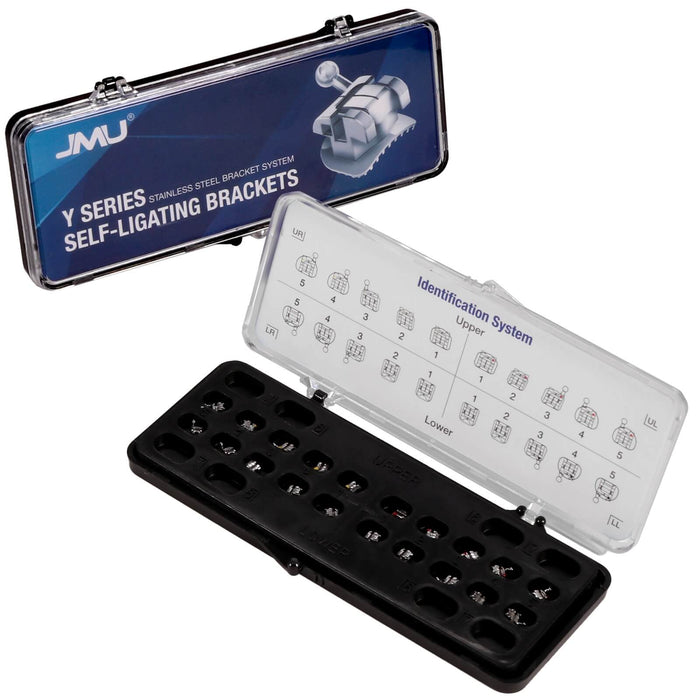 JMU Self-Ligating Brackets Hook on 3,4,5 - Y Series (5G) 20pcs/set - JMU DENTAL INC