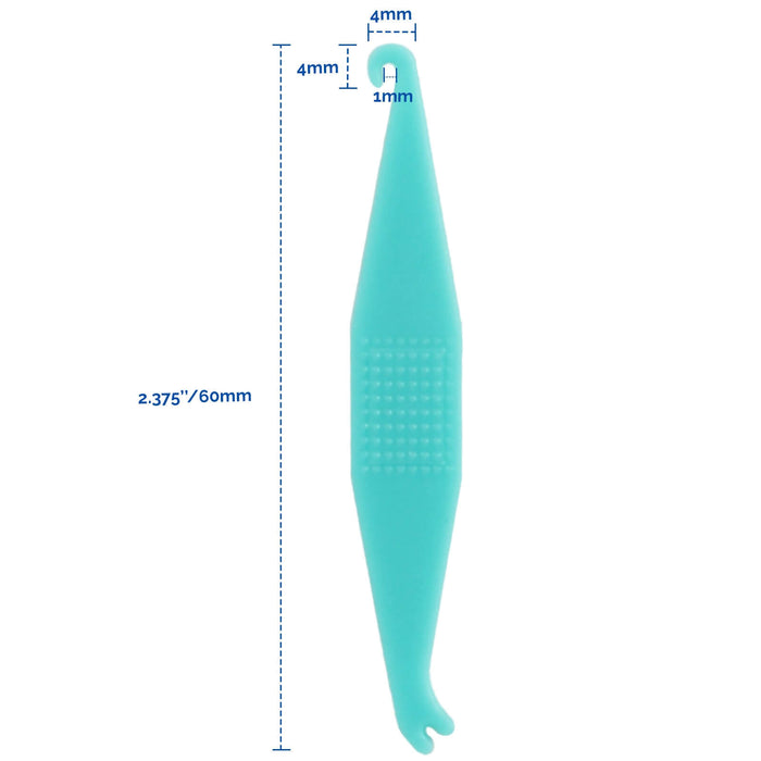 JMU Dental Orthodontic Elastic Placer Rubber Band Placers Mixed Color 20pcs/Bag