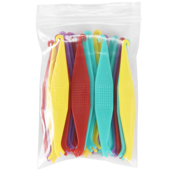 JMU Dental Orthodontic Elastic Placer Rubber Band Placers Mixed Color 20pcs/Bag