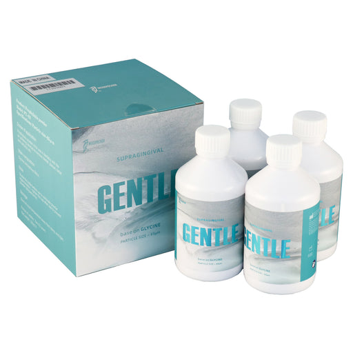 Woodpecker Prophy Air Polisher Prophylaxis Powder 65um Glycine #GENTLE 4 Bottle/Unit - JMU DENTAL INC