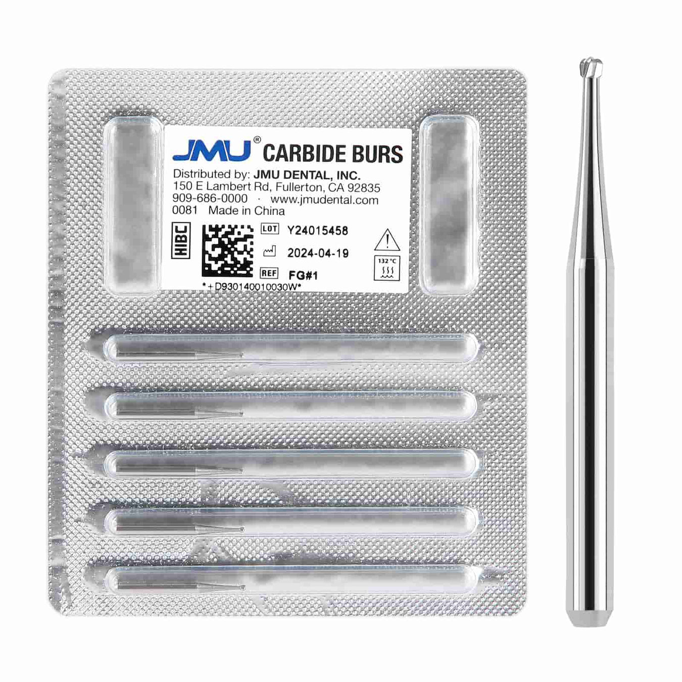 Carbide Burs FG 10 Pack