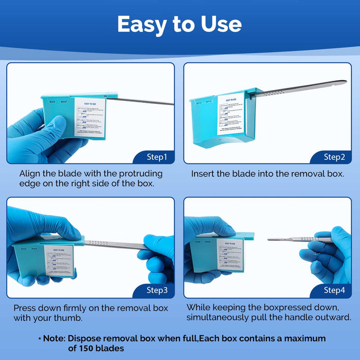 JMU Dental Plastic Blade Remover Box 2pcs/box - JMU DENTAL INC