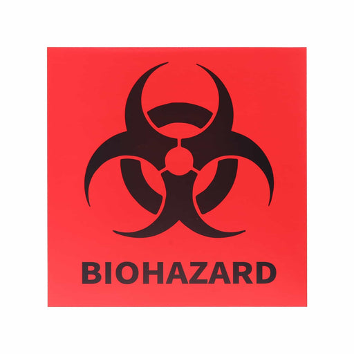JMU Dental Biohazard Warning Labels Pack of 20 pcs - JMU DENTAL INC