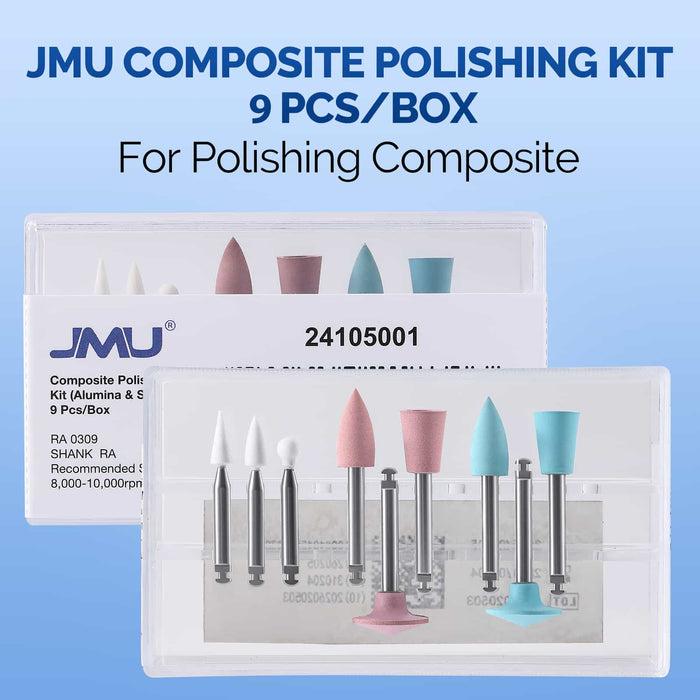 JMU Dental Composite Polishing Kit 9 pcs/box - JMU DENTAL INC