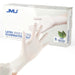 JMU Premium Latex Examination Gloves Polymer Coasted Powder-free White 100Pcs/Box - JMU DENTAL INC