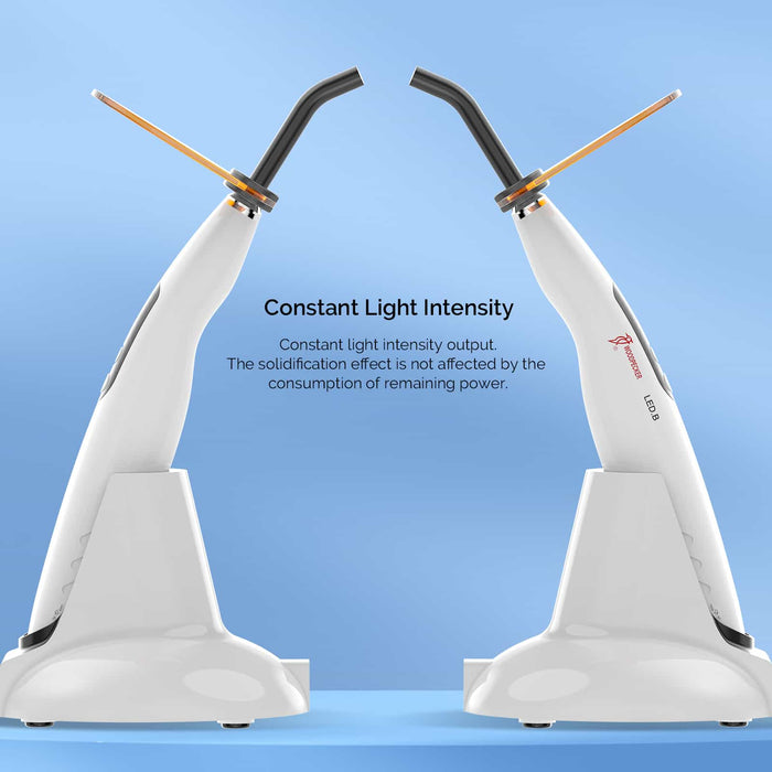 Woodpecker LED B Dental Curing Light Cordless Wide Spectrum 1700mW/cm2 - JMU DENTAL INC