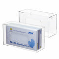 Acrylic glove box dispenser holding one glove box - JMU DENTAL INC