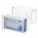Acrylic glove box dispenser holding one glove box - JMU DENTAL INC
