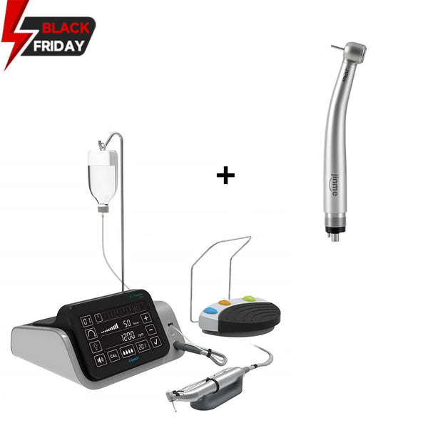 Upgraded Implant Power: COXO Implant Motor & Free Jinme Handpiece w/ Ceramic Bearings