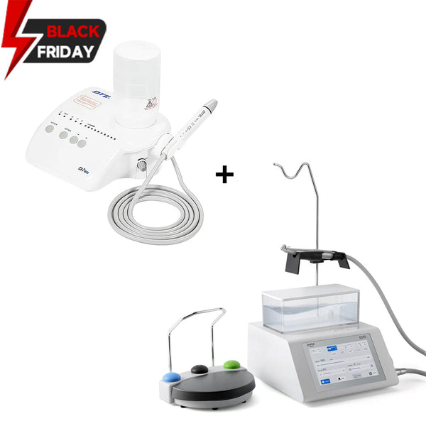 Jinme Dental Surgical Drive System + Free Woodpecker Ultrasonic Scalers DTE D7 LED