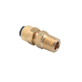 DCI FTG 1/4" Poly x 1/8" MPT Male Pipe Thread, Male Fitting