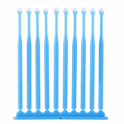 Blue dental adhesive tip applicators 20 pcs box for restorative procedures - JMU DENTAL INC