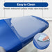 Chair foot cover pad being cleaned and washed for reusable hygiene protection - JMU Dental