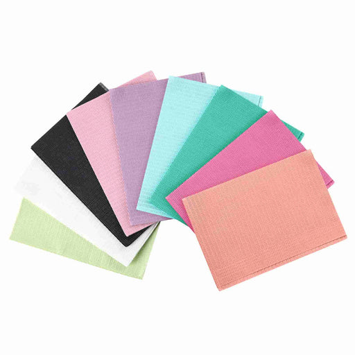 JMU Disposable Dental Bibs 13"x18" 3-Ply 50pcs/bag - JMU DENTAL INC